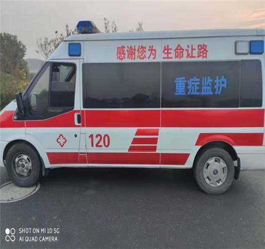 福泉救护车出租服务案例3